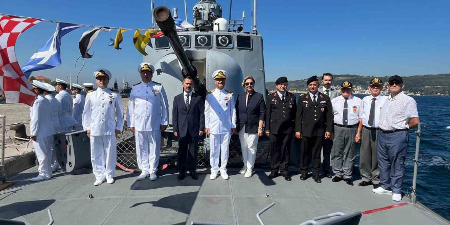 1 Temmuz Denizcilik ve Kabotaj Bayramı’nda ‘TCG Fırtına’ Gemisi ziyarete açıldı