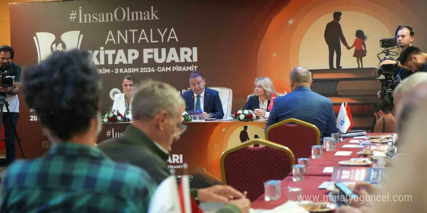 14. Antalya Kitap Fuarı başlıyor