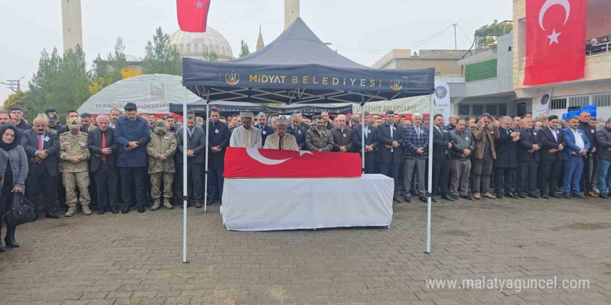 15 Temmuz Gazisi Halil Alğan, Mardin’de defnedildi