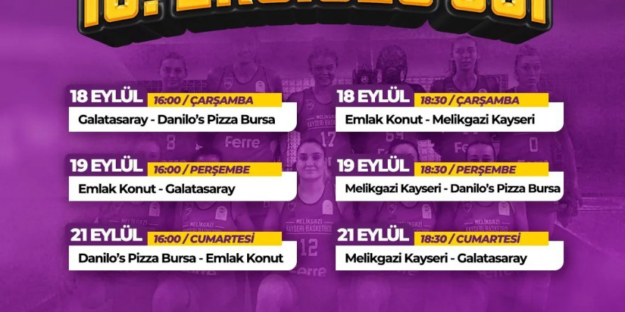 18. Erciyes Cup, iki önemli maç ile başlıyor