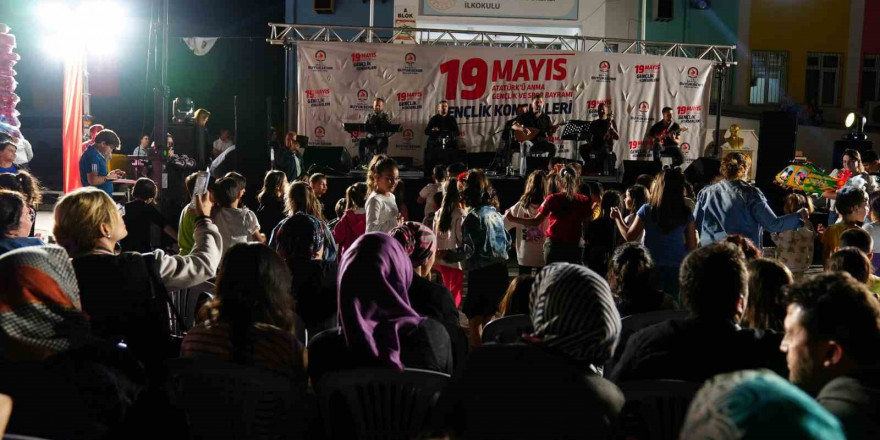 19 Mayıs coşkusu Gençlik Konserleri ile başladı