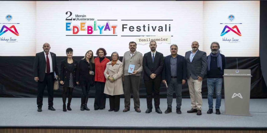 2. Uluslararası Mersin Edebiyat Festivali’nde ödüller sahiplerini buldu