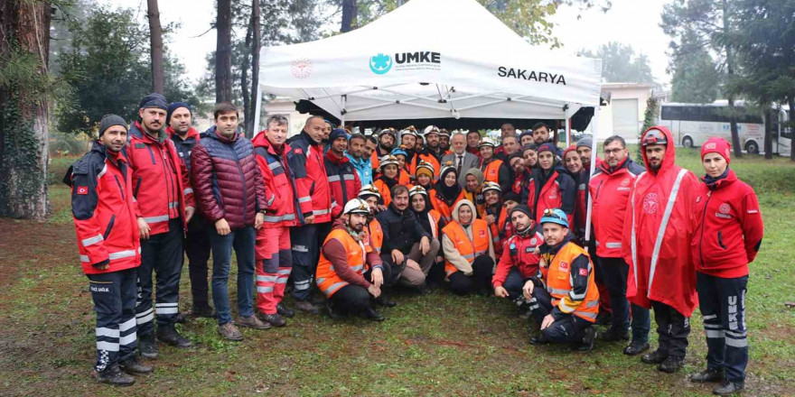 22 sağlık personeli UMKE’ye katıldı