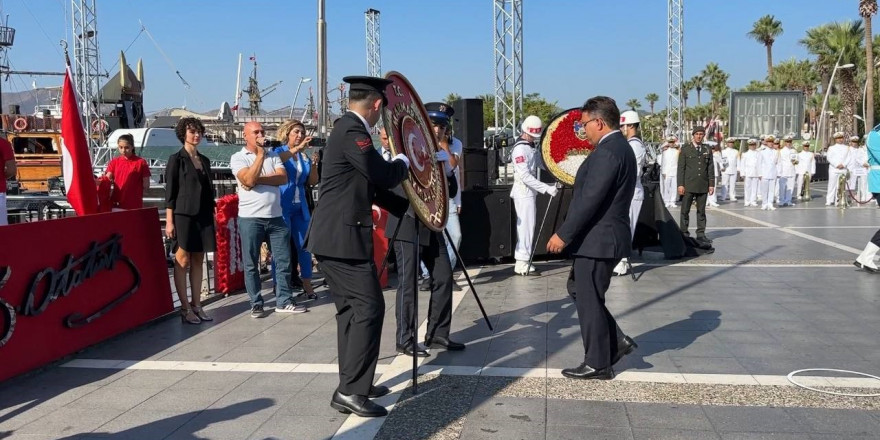 30 Ağustos Zafer Bayramı Marmaris’te törenler ile kutlanmaya başlandı