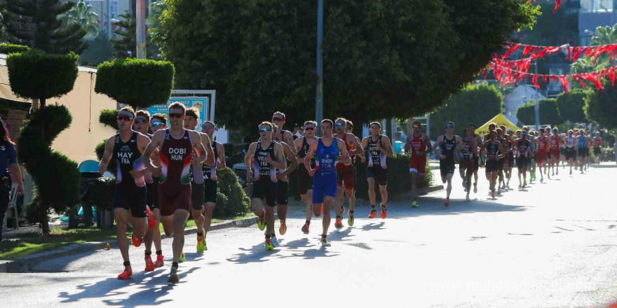 33. Alanya Triatlon Yarışması yapıldı