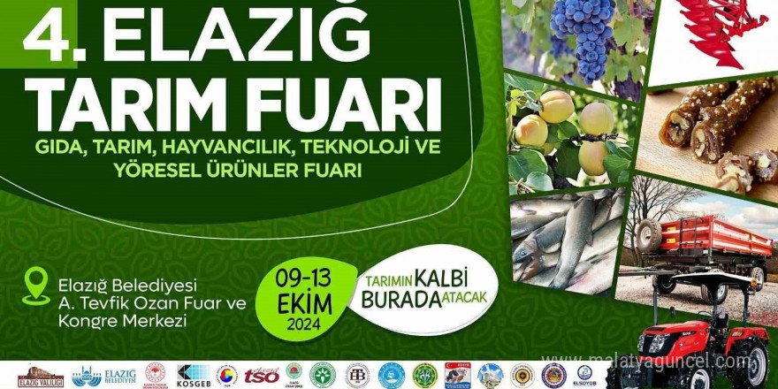 4. Elazığ Tarım Fuarı, kapılarını ziyaretçilerine açıyor