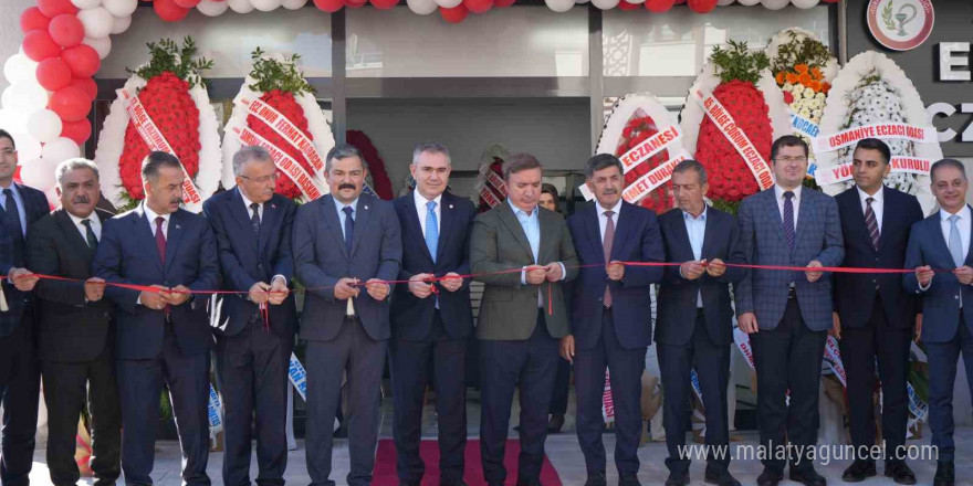 56. Bölge Erzincan Eczacı Odası yeni hizmet binası açılış töreni gerçekleştirildi