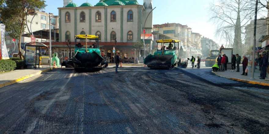 60 Evler Körfez Caddesinde üstyapı yenilendi