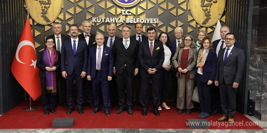 AB heyetinden Kütahya Belediyesi’ne ziyaret