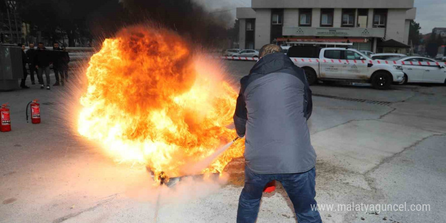 Acil durum bilgilendirme tatbikatı