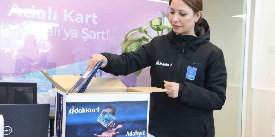 ‘Adalı Kart’ vatandaşlarla buluşmaya başladı