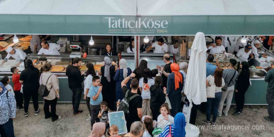 Adana Baklavası, lezzet festivalinde tam not aldı