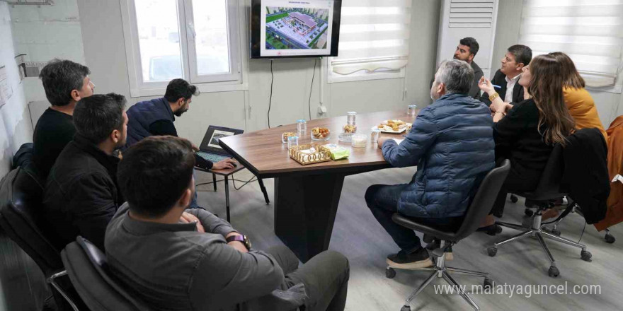 Adıyaman Belediyesi’nin yeni hizmet binası inşaatı devam ediyor