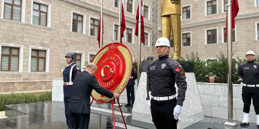 Adıyaman’da 10 Kasım anma töreni