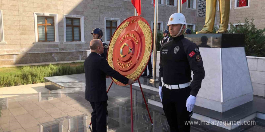 Adıyaman’da 29 Ekim Cumhuriyet Bayramı kutlanıyor