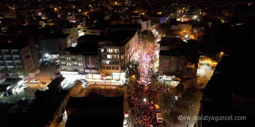 Adıyaman’da Cumhuriyet’in 101. yılı coşkusu