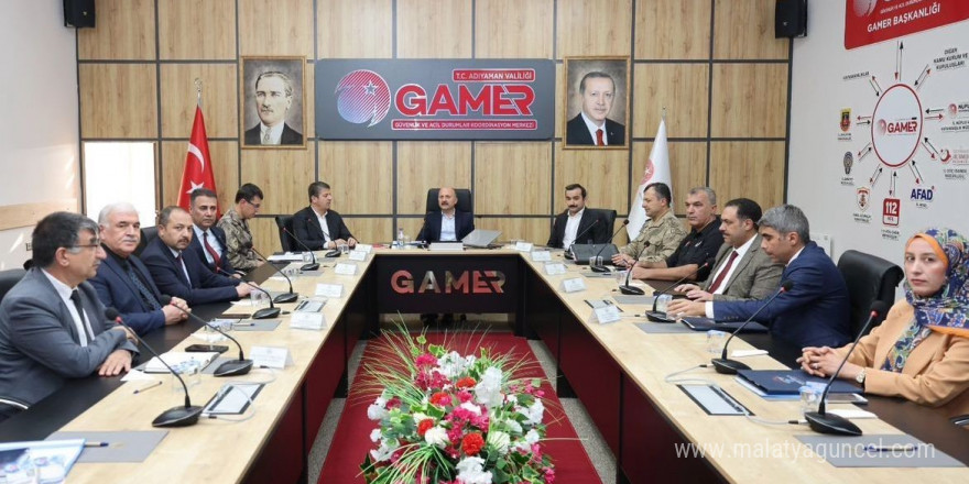 Adıyaman’da GAMER toplantısı gerçekleştirildi