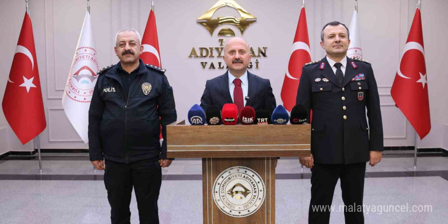 Adıyaman’da güvenlik ve asayiş toplantısı yapıldı