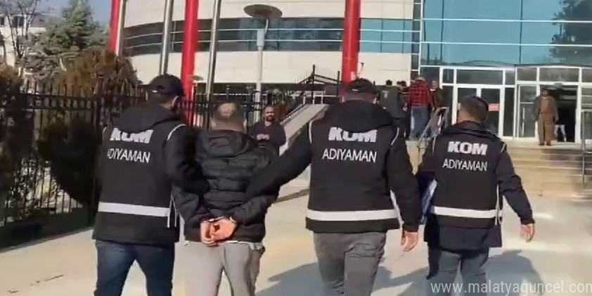 Adıyaman’da kesinleşmiş 20 yıl hapis cezası bulunan şahıs yakalandı