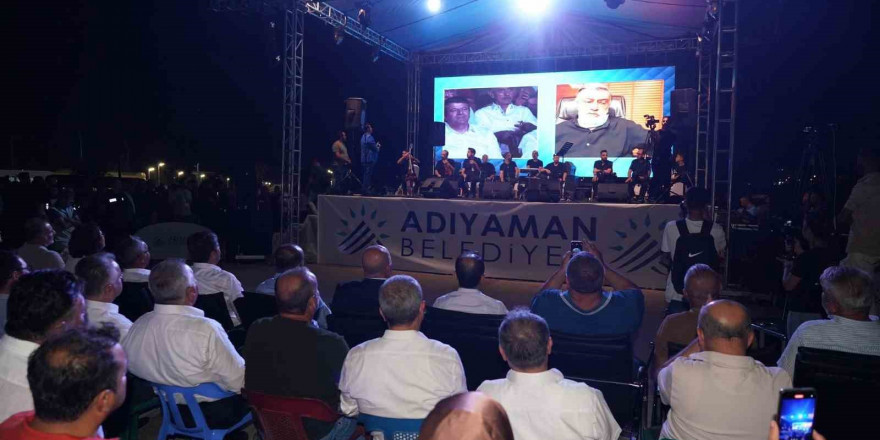 Adıyaman’da sanatçı Kahtalı Mıçe’ye vefa gecesi düzenlendi