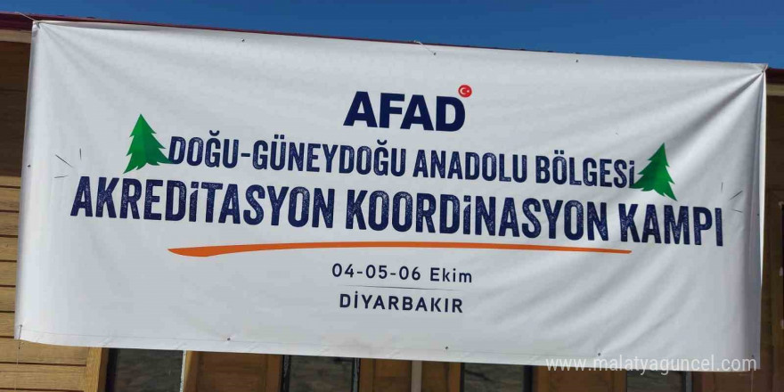 AFAD Doğu ve Güneydoğu Anadolu Akreditasyon ve Koordinasyon 2024 kampı gerçekleşti