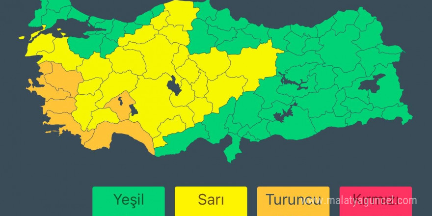 AFAD’dan şiddetli yağış uyarısı