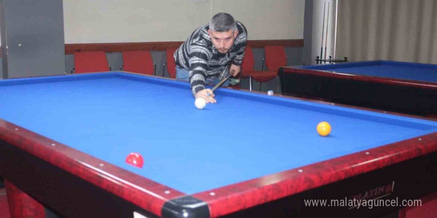 ‘Afyon Basın Cemiyeti 3 Bant Bilardo Turnuvası’ başladı