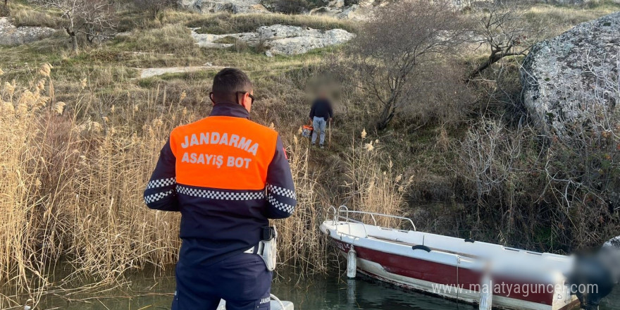 Ağ ile avlanma yasağına uymayan şahsı jandarma yakaladı