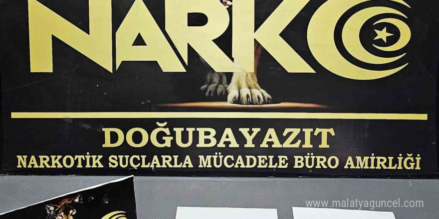 Ağrı’da 1 kilo 44 gram metamfetamin ele geçirildi