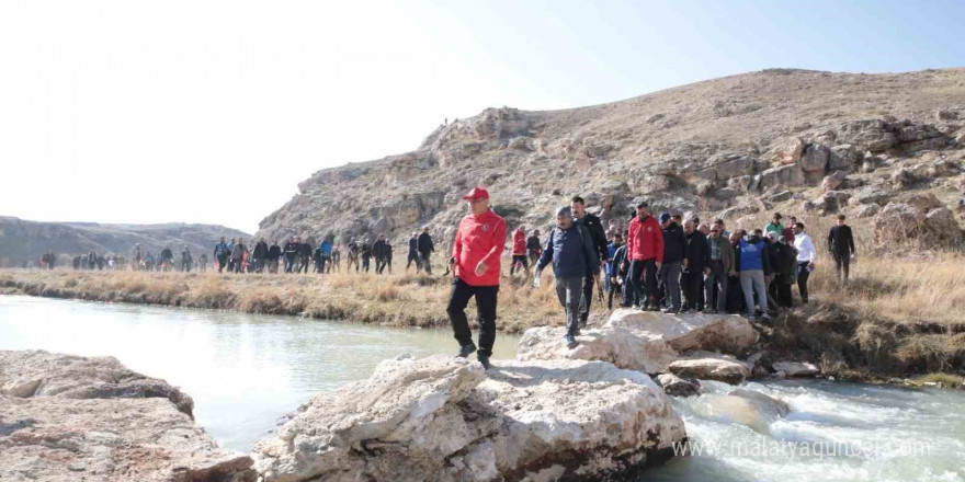 Ağrı’da Diyadin Kanyonu Yürüyüşü yapıldı