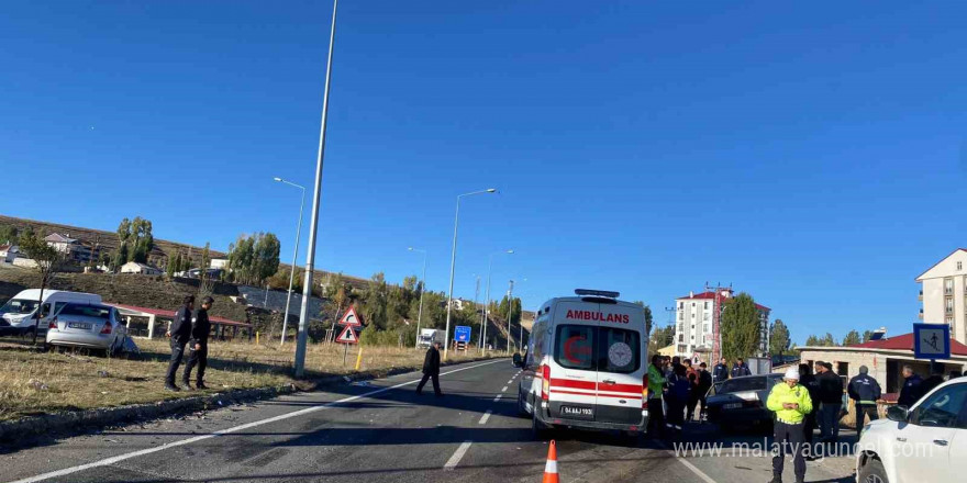 Ağrı’da trafik kazası: 3 yaralı