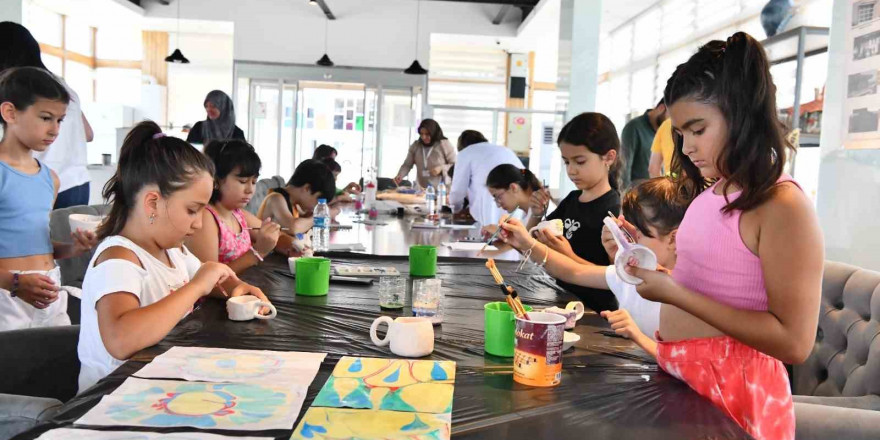 Aile Yaşam Merkezleri ile çocuklar sanat dolu bir yaz tatili geçiriyor