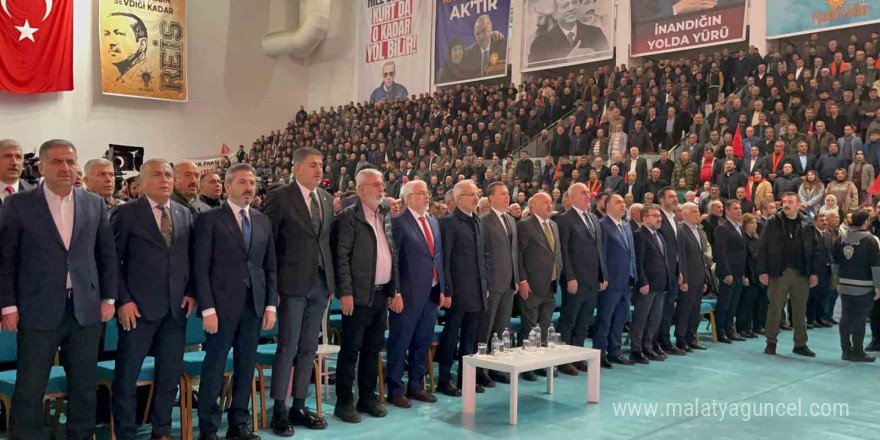 AK Parti Adıyaman 8’inci Olağan İl Kongresi yapıldı