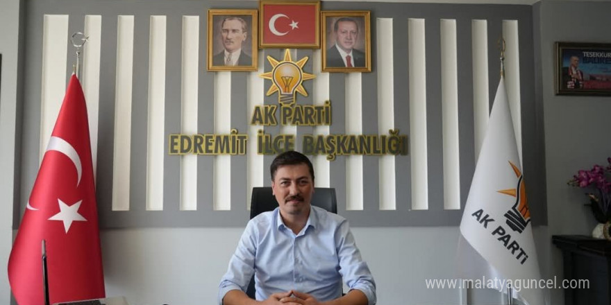 AK Parti Edremit İlçe Başkanı Ertaş’tan su sorunu açıklaması