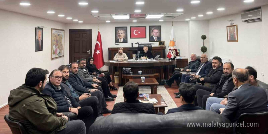 AK Parti haftalık Olağan Yürütme ve Yönetim Kurulu Toplantısı yapıldı