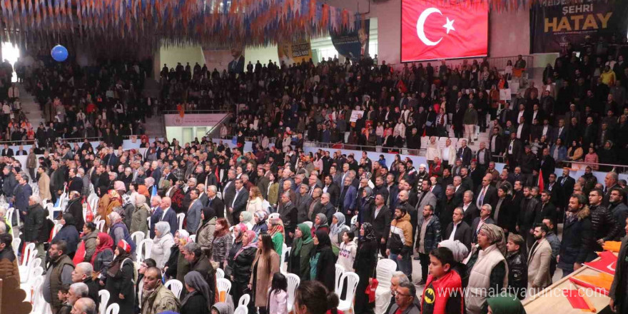 AK Parti Hatay 8. Olağan İl Kongresi gerçekleştirildi