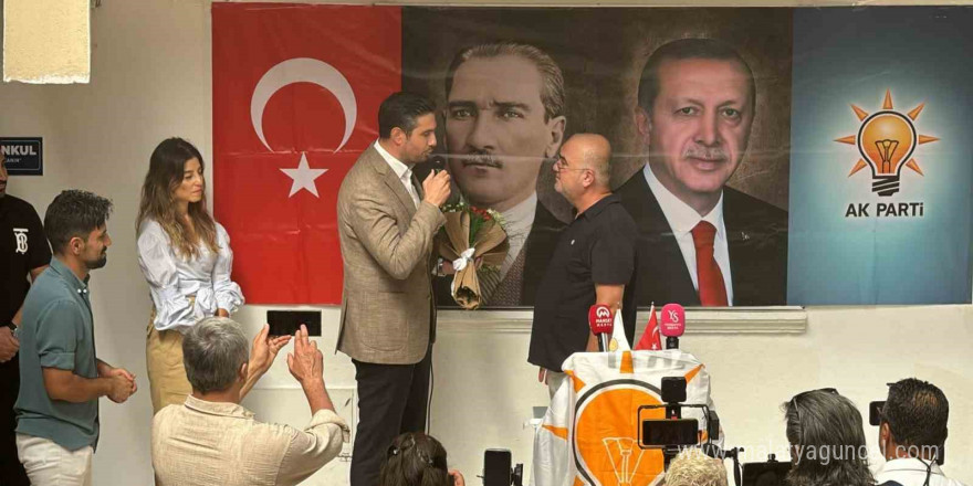 AK Parti Marmaris İlçe Başkanlığında görev değişimi