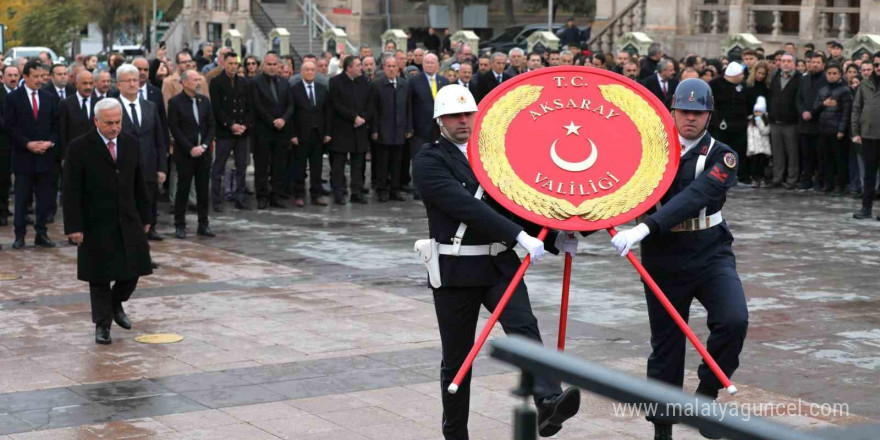 Aksaray’da 10 Kasım törenleri