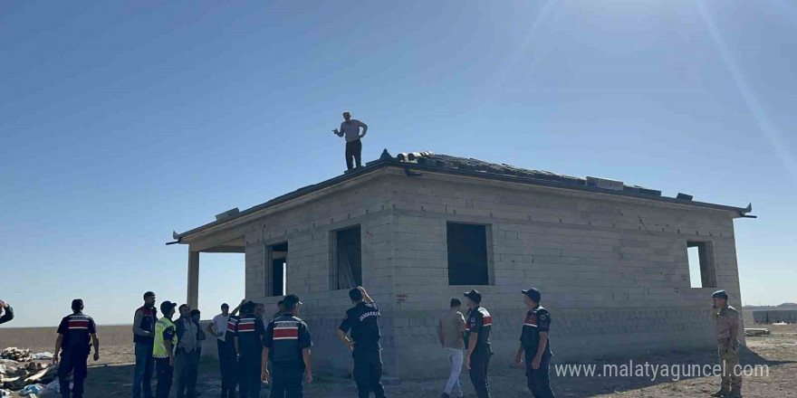 Aksaray’da kaçak yapılaşmada olaylı yıkım