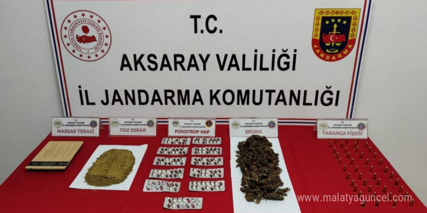 Aksaray’da uyuşturucu operasyonu: 2 tutuklama