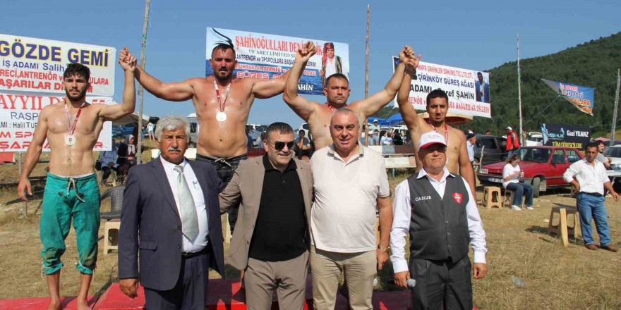 Alaçam Dürtmen Yayla Şenlikleri’nde başpehlivan Fatih Kanbur