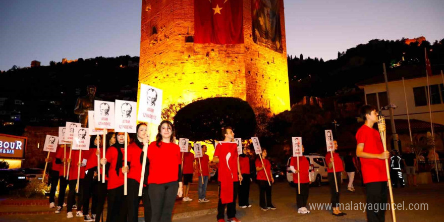 Alanya’da Cumhuriyet Bayramı’na büyük ilgi