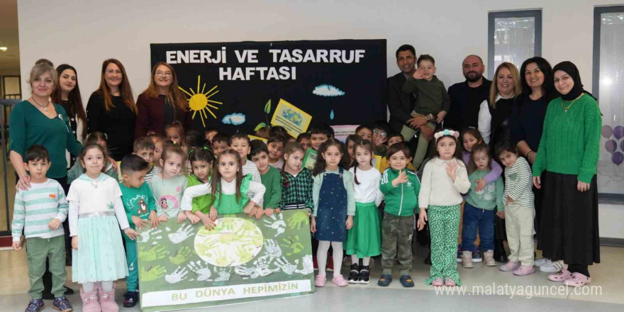 Alanya’da kreş öğrencilerine yönelik enerji tasarrufu etkinliği düzenlendi