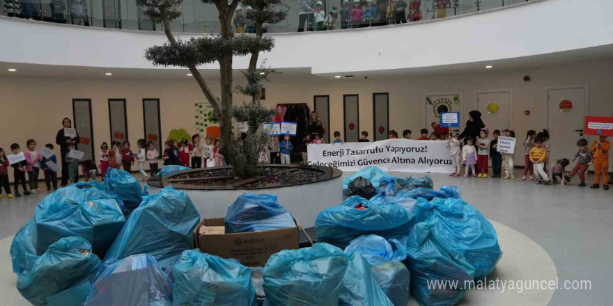 Alanya’da kreş öğrencilerine yönelik enerji tasarrufu etkinliği düzenlendi