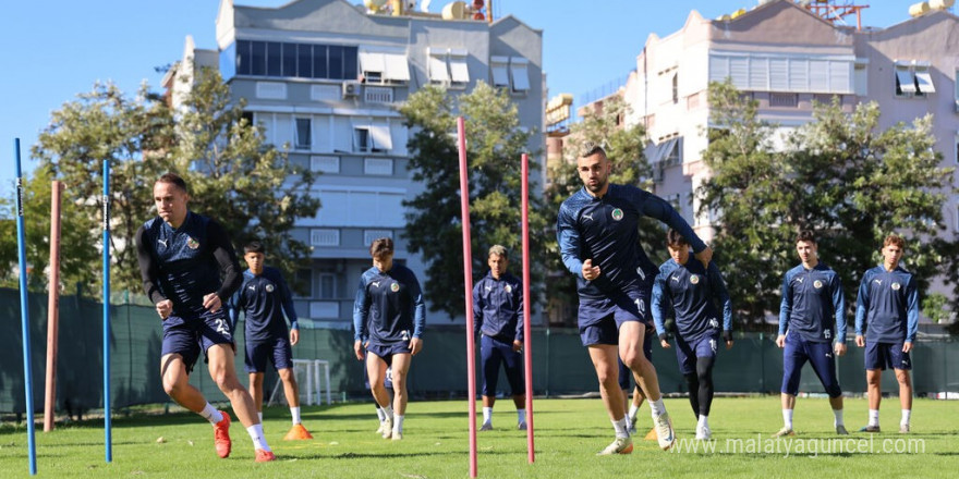 Alanyaspor, Trabzonspor hazırlıklarına başladı