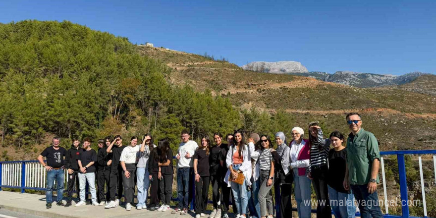 Alanya’ya gelen Alman öğrenciler sürdürülebilir enerji üzerine çalışmalarını tamamladı