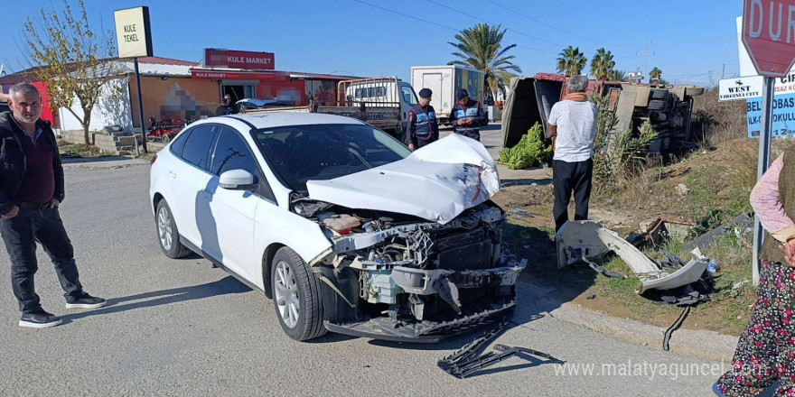 Alışveriş yapıp otomobiline bindi saniyeler sonra ölümden döndü