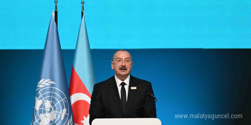 Aliyev: “Azerbaycan COP29’un ev sahibi olduktan sonra iftira ve karalama kampanyasının hedefi oldu”