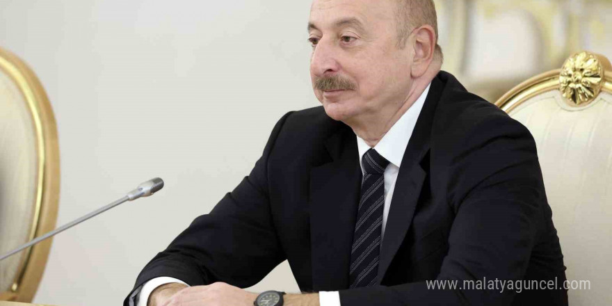 Aliyev, Putin ile görüştü