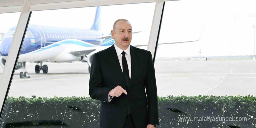 Aliyev: 'Rus tarafı, konuyu örtbas etmek istediğini açıkça ortaya koydu'